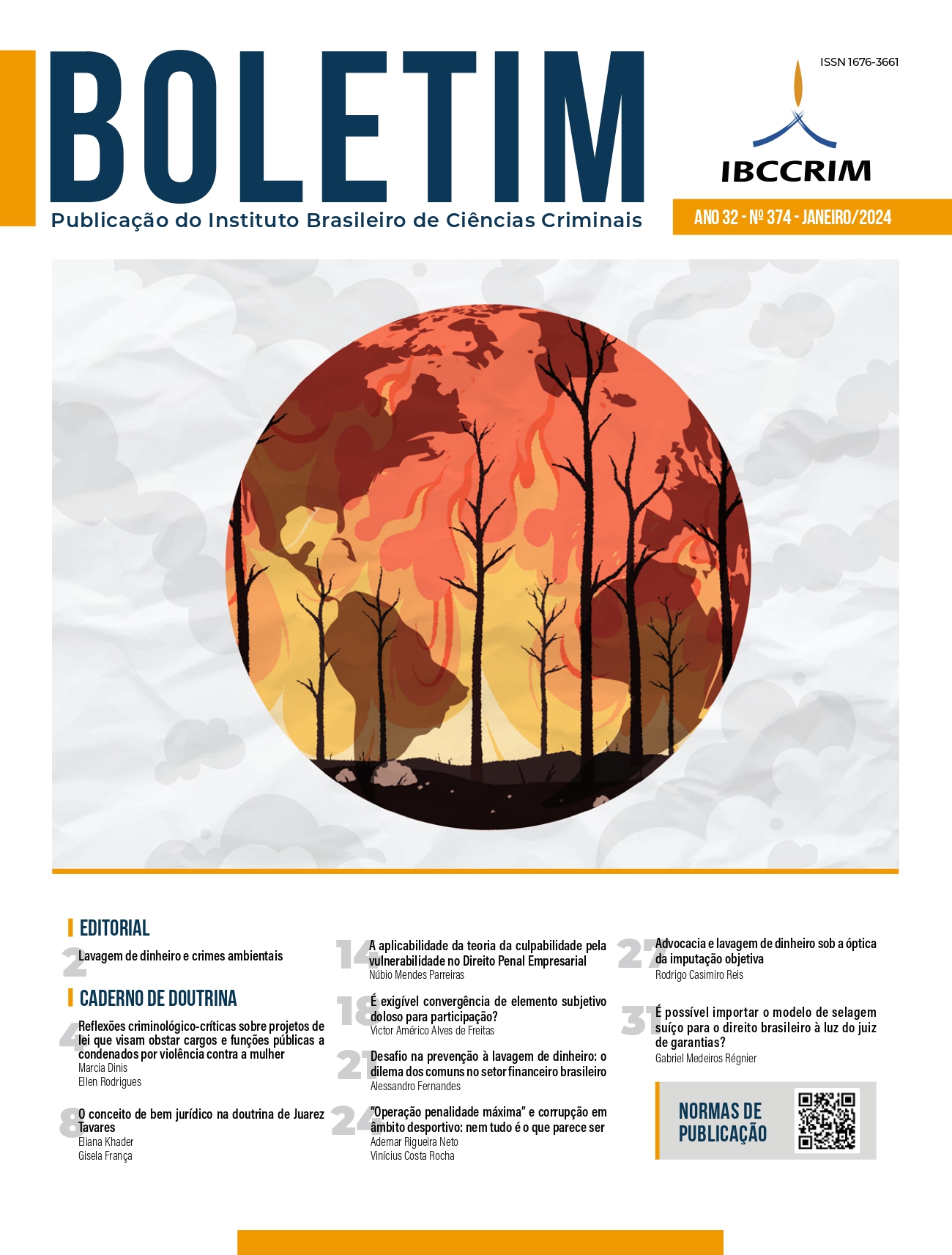 					View Vol. 32 No. 374 (2024): Boletim IBCCRIM - Janeiro 
				