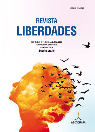 					Visualizar v. 12 n. 30 (2020): Revista Liberdades - julho/dezembro 
				