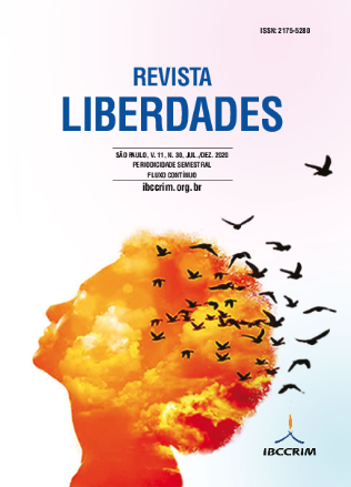 					Visualizar v. 4 n. S/N (2012): Revista Liberdades - Edição Especial - Reforma do Código Penal
				
